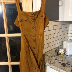 Button down dress